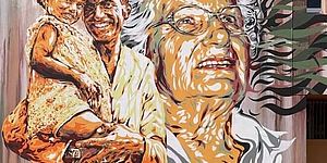 Liliana Segre murales Pesaro 