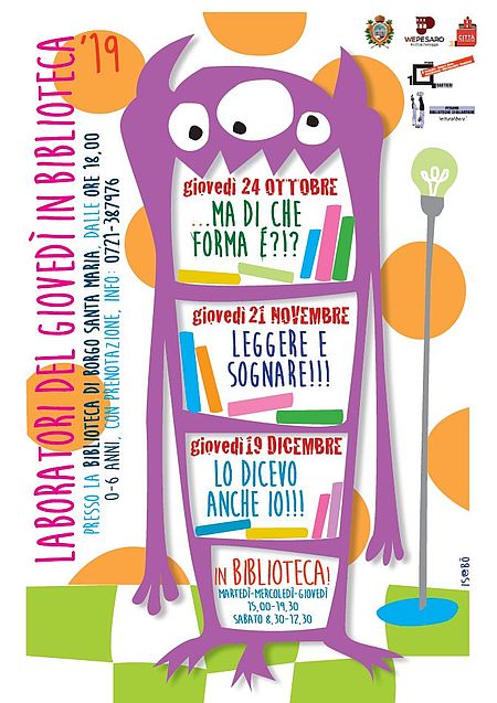 Laboratori del giovedì in Biblioteca di Borgo Santa Mari