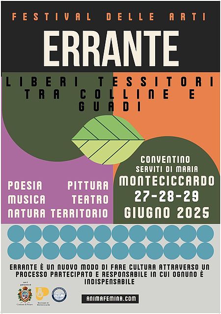 ERRANTE Liberi tessitori tra colline e guadi locandina