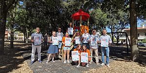 Belloni Della Dora  e organizzatori Onlus Gulliver