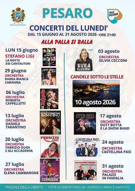 La notte dei cantautori Locandina di Concerti del lunedì