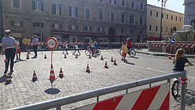 guida sicura in bici