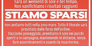 locandina "stiamo sparsi"