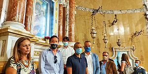 Ricci Biancani ed altri alla Madonna delle Grazie