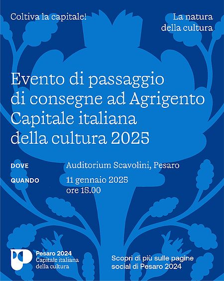 Pesaro 2024 “Coltiva la Capitale