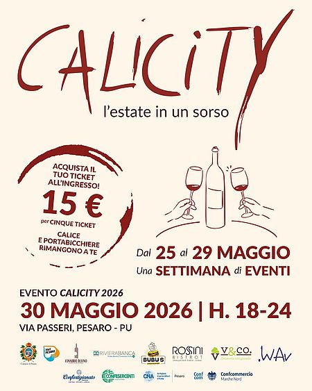 Locandina Calicity 2026