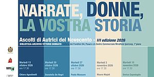Narrate, donne, la vostra storia