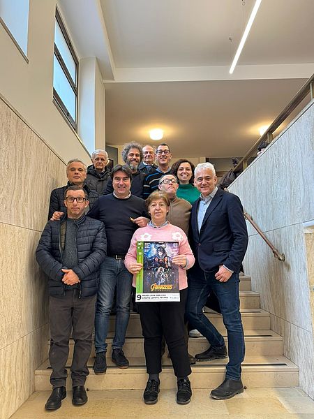 Biancani con Ragazzi del film Avanzers