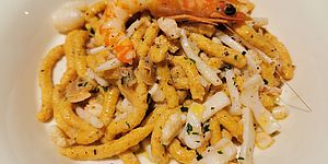 Passatelli con sugo di pesce