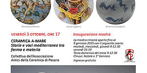 CERAMICA A-MARE Storie e voci mediterranee tra forma e materia