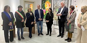  Mattioli, Biancani, Greco, Vimini, l'interprete, Kruger, Woch, Straube