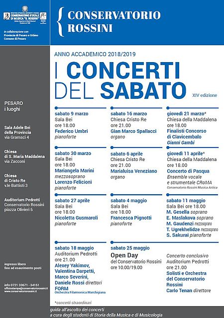Concerti del sabato 2019_locandina