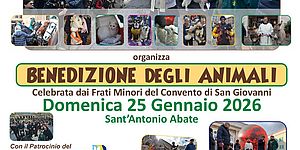 Locandina benedizione degli animali