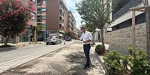 Biancani in viale dei Partigiani