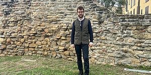 Pozzi sotto le mura di Casteldimezzo