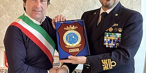 Biancani con Ammiraglio di Divisione Fabio Agostini