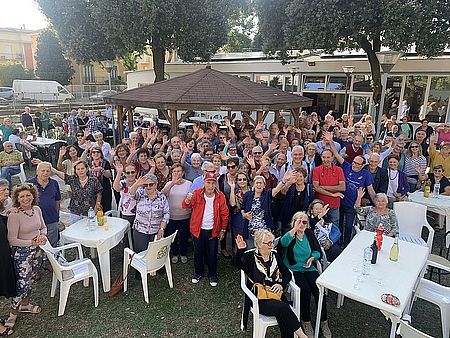 Anziani di Vacanze insieme