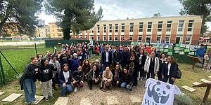 Inaugurata l’Aula Natura WWF all’Ic Olivieri