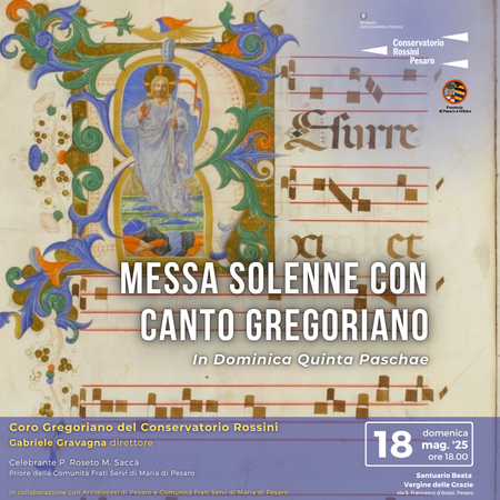 Messa solenne con canto gregoriano