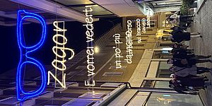 Le luminarie di via Almerici “La canzone del pane” dei Camillas.