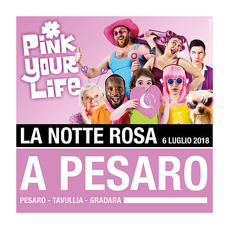 Locandina Notte Rosa 2018
