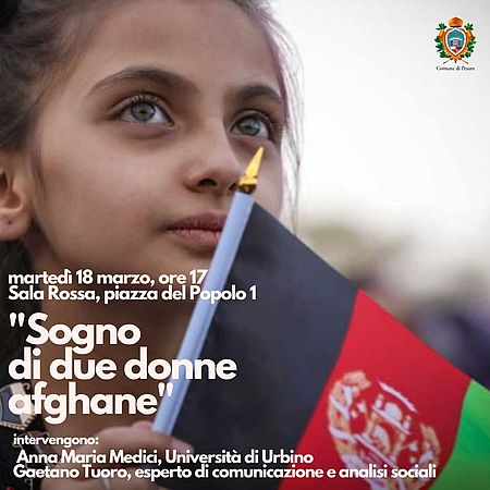 Marzo, mese internazionale della donna presenta: “Sogno di due donne afghane” Locandina evento