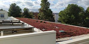 tetto della scuola di via la marmora