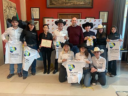 Vimini Della Dora con ragazzi del Centro Performace Horses