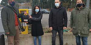 Si tratta dell'undicesima donazione di DAE alla città per l'associazione “Le strade di Luca”