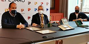 Vimini Ricci Santini con statuetta Oscar