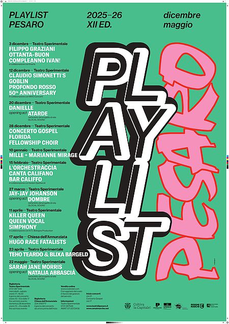 Playlist Pesaro 2025_2026