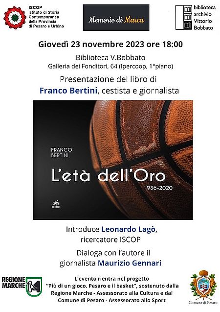 Locandina presentazione libro "L'età dell'oro"
