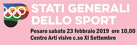 Locandina stati Generali dello Sport