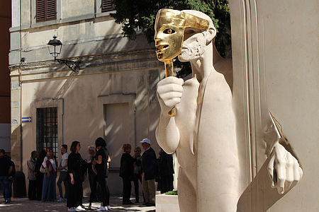 Scultura della Memoria in piazza Mosca 