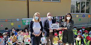 Stamattina la cerimonia di intitolazione dello spazio verde del Quartiere 8 alla presenza delle assessore Ceccarelli e Della Dora