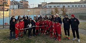 Biancani Vimini Della Dora Pandolfi Mengucci e ragazzi della società