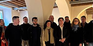 La presentazione dei lavori conclusi a Palazzo Toschi Mosca, sede dei Musei Civici