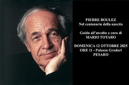 Guida all'ascolto Pierre Boulez