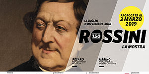 Rossini 150 con scritta proroga