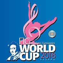 locandina coppa del mondo di ritmica 2016