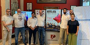 da sinistra: Costantini, Di Gregorio, Biancani, Vimini, Fiorani, Giacomini, Tomassoli.