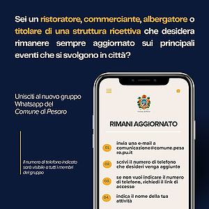 Gruppo WhatsApp per eventi