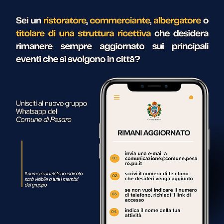 Gruppo WhatsApp per eventi