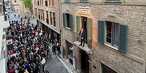 Il Concerto dal balcone di Casa Rossini dell'Accademia Rossiniana "Alberto Zedda" del ROF