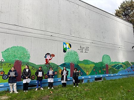 Priorità alle manutenzioni, Biancani e Della Dora «Riqualificata la palestra della scuola Don Milani: interventi che rendono gli spazi più belli e sicuri» Murales Pesaro 2024