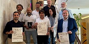 Biancani e organizzatori Calicity
