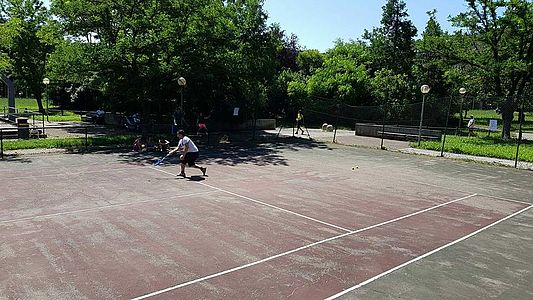 foto impianto tennis villa fastiggi