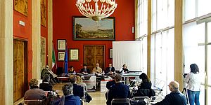 Sala Rossa del Comune di Pesaro