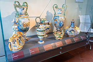 Palazzo Ciacchi ceramiche ph. Francesco Agostini