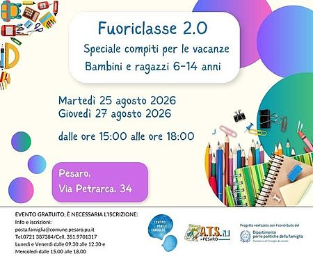 locandina di Fuoriclasse 2.0 - Speciale compiti per le vacanze